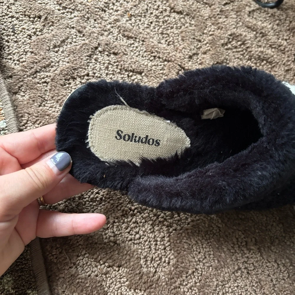 Soludos Black and White Yin Yang Slippers - Picture 4 of 4